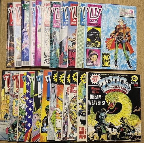 2000ad judge dredd - 23, x