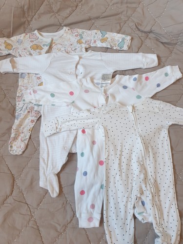 Girls babygrows 3 months - 4x,