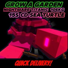🔥🐢 15S CD TITANIC NIGHTMARE SEA TURTLE 106KG+🐢🔥CHEAP! - GROW A GARDEN⚡💸