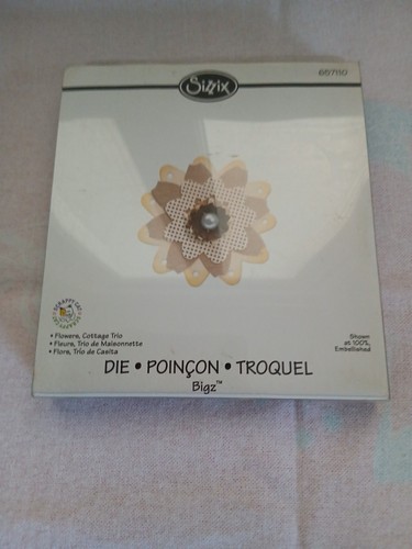 Sizzix bigz die set flowers - die,