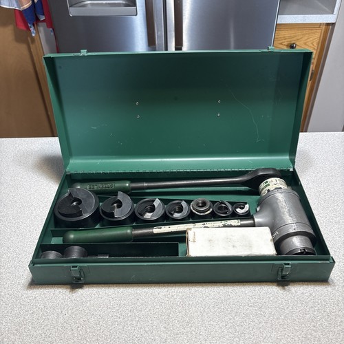 Greenlee ratcheting knockout - greenlee,