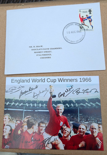 World cup 1966 fdc stamp - 1966,