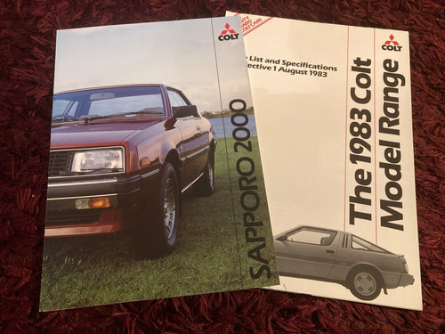 Colt sapporo 2000 brochure - colt,