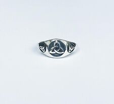 NEW STERLING SILVER 925 CELTIC KNOT  PINKY RING LIGHT WEIGHT RING LOVE FRIENDS