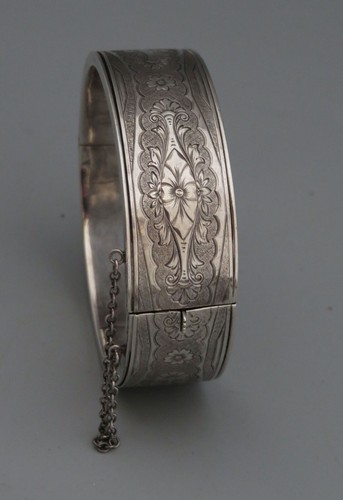 Bangle stamped sterling - bangle,