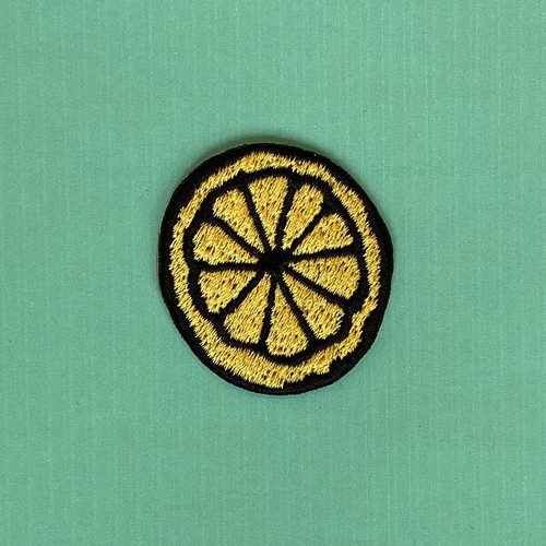Iron patch stone roses - on,