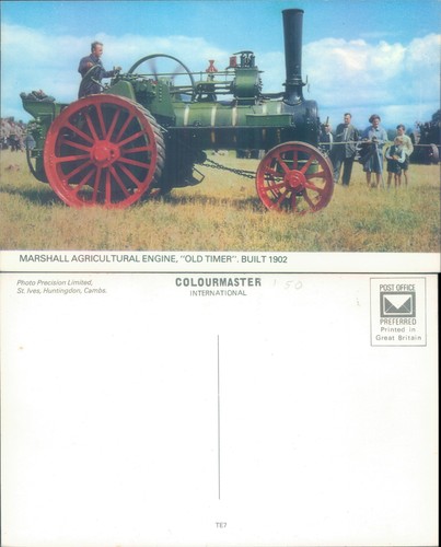 Marshall agricultural engine - marshall,