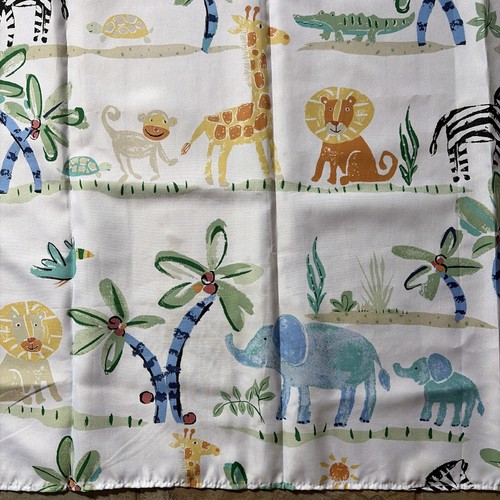 Whimsical kid shower curtain - kid's,