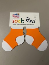 baby sock ons in a variety of