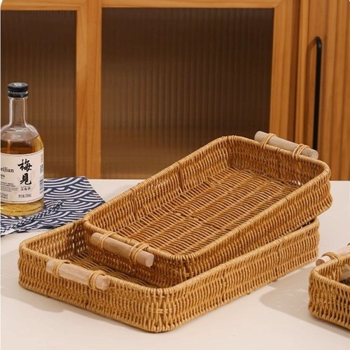 Woven storage basket - pp, with