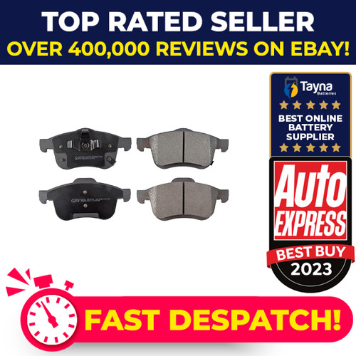 Brake pads set - fits, fiat