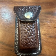 Vintage Handcrafted Leather Leatherman  pouch belt loop case