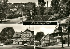 Ak , Mägdesprung/Harz - Multi-image map (AB)20495
