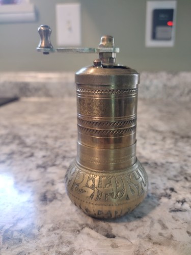 Antique turkish solid brass - turkish,