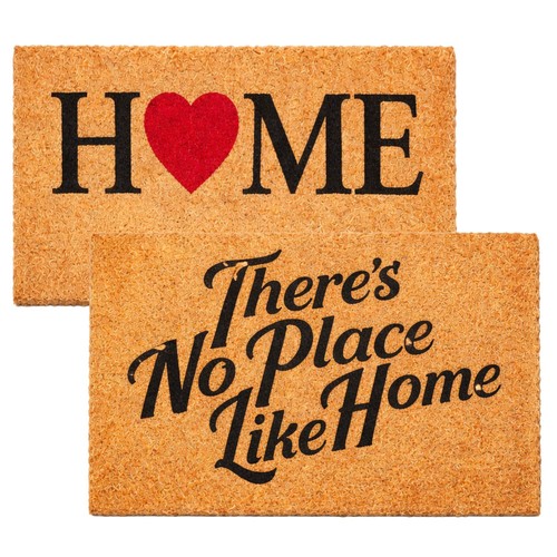 Non slip coir doormat sturdy - non-slip,
