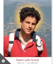 Saint Carlo Acutis  Prayer Card.... CTS. Freepost
