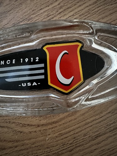 Rare advertising ashtray for