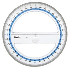 Helix protractor angle measure - helix,