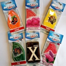 Brand New 3pcs Areon Air Freshener For Car,Home&Office Multi Color/Flavors
