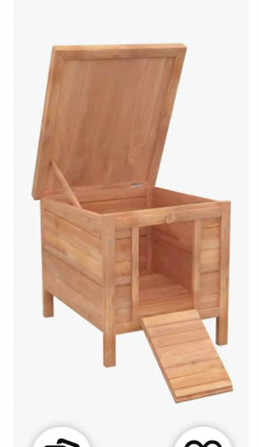 Pawhut wooden single - pawhut,