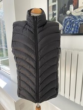 Women’s MARKS & SPENCER black down filled puffer gilet, UK14
