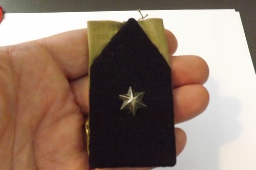 Military cloth badge - cloth, collar