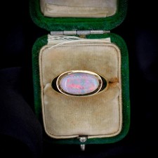1.50ct Black Opal Solitaire