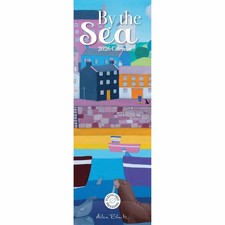 Ailsa Black, By The Sea Slim Calendar 2026 - Art - Month To View
