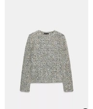 Zara Sequin jumper L