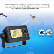 4.3in Color LCD Marine GPS Navigator with Class B AIS Alarm