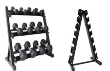 Dumbbell Rack Stand Storage Weight 6 Tier Heavy Duty Home Gym Fitness 24HR Ship