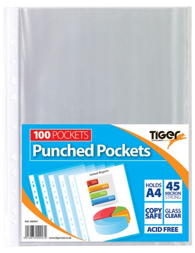 Micron clear plastic - a4, 45
