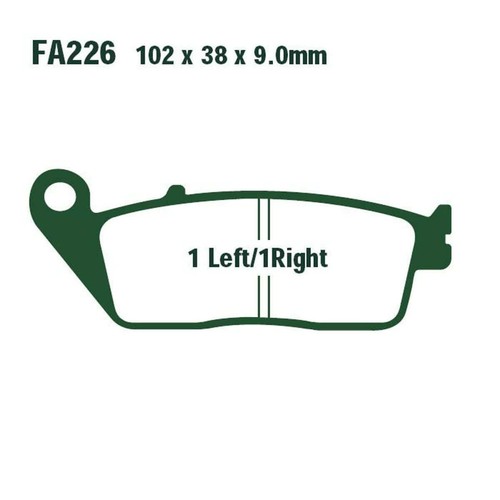 Ebc fa226 732 - brake, pads