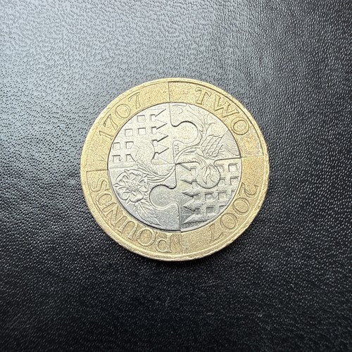Rare 1707 2007 pound coin - rare, 2