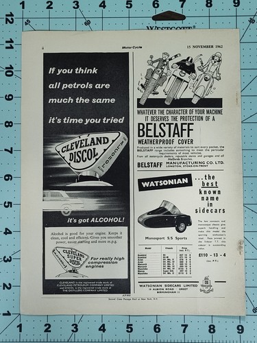 1962 motor cycle cleveland - 1962, ad