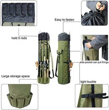 Cylinder outdoor fishing bag - outdoor,