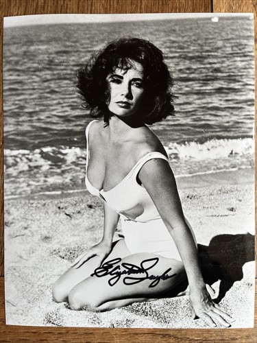 Elizabeth taylor signed 8 - taylor,