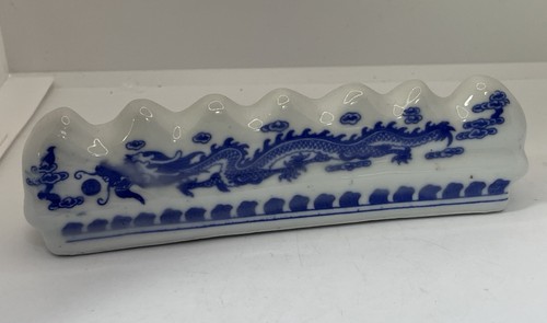 Vintage chinese blue white - vintage, &