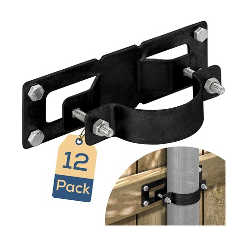Pack fence brackets black - pack,