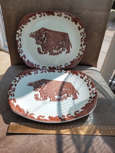 Vintage pair of - of, ironstone