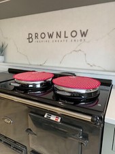 Hob Covers Chef Pads Red White