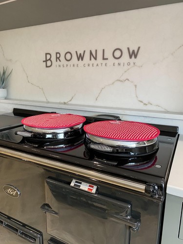 Hob covers chef pads red - chef,