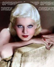 JEAN HARLOW IN VELVET CHAIR 5
