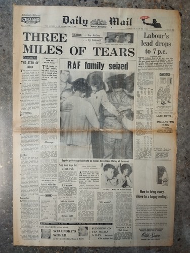 Newspapers march may - newspapers, back