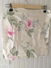 Rachel Ashwell Shabby Chic Jubilee Ivory Fabric Sample Rose Floral Pink Cottage