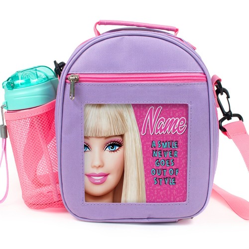 Personalised barbie lunch bag - personalised,