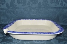 Spode for Aga Blue Italian 13.75" x 13.75" Roasting Dish with Pouring Lip (#P1)