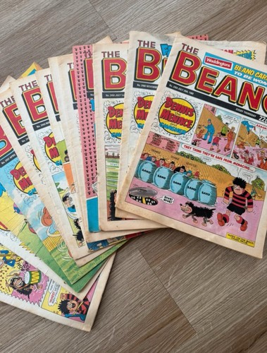 Beano vintage comic paper - vintage,