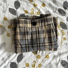 Size 8 Plaid Beige, Black &