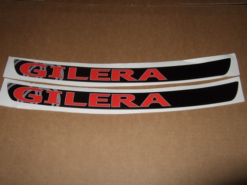 Gilera red black vinyl - , 2x